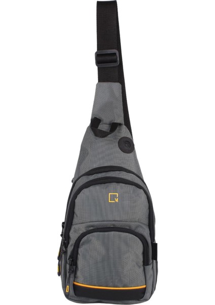 Mega Model 1006 Gri Unisex Body Bag Omuz Çantası