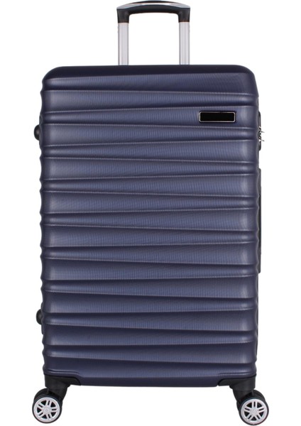 Md Lacivert Abs Tekerlekli Büyük Boy Valiz modelleri