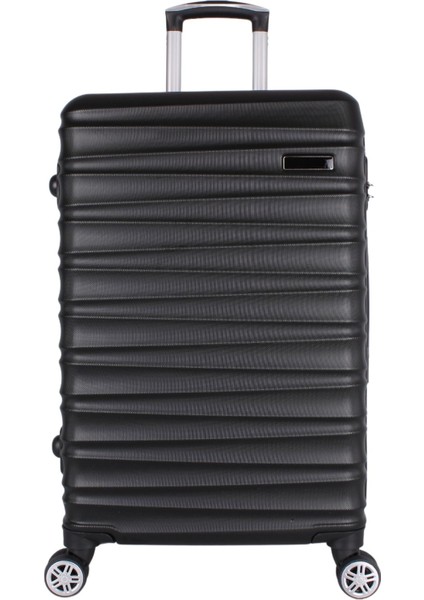 Md Siyah Abs Tekerlekli Orta Boy Valiz modelleri