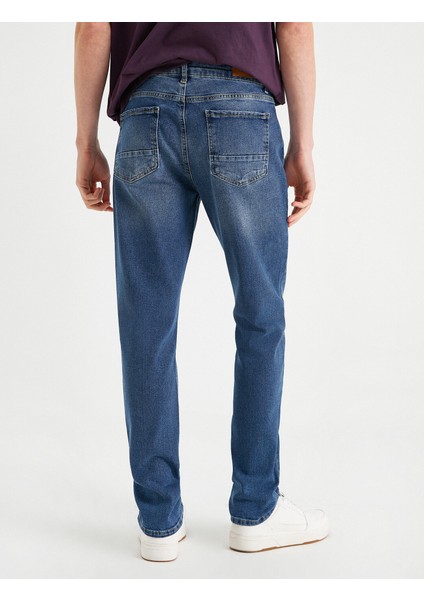 Slim Fit Kot Pantolon - Brad Jean