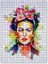Frida Kahlo Çiçek Taçlı 120 Parça Puzzle Yapboz Mdf (Ahşap) 1