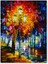 Akşam Yol Ağaçlar Yağlı Boya 120 Parça Puzzle Yapboz Mdf (Ahşap) 1