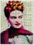 Frida Kahlo Gazete Reminde 120 Parça Puzzle Yapboz Mdf (Ahşap) 1