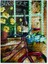 Birahane Önünde Bisiklet Şarap Şişesi 120 Parça Puzzle Yapboz Mdf (Ahşap) 1