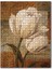 Yağlı Boya Beyaz Çiçek Görseli 120 Parça Puzzle Yapboz Mdf (Ahşap) 1