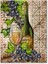 Beyaz Şarap Üzüm Kadeh Görseli 120 Parça Puzzle Yapboz Mdf (Ahşap) 1