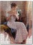 Francisco Ribera Gómeze Ait Yağlı Boya Kadın Resmi 255 Parça Puzzle Yapboz Mdf (Ahşap) 1
