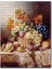 Sepette Taze Meyveler ve Yapraklar 120 Parça Puzzle Yapboz Mdf (Ahşap) 1