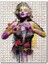 Marilyn Monroe Kalp Görseli 120 Parça Puzzle Yapboz Mdf (Ahşap) 1
