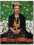 Eskitilmiş Frida Kahlo Baskılı Görsel 120 Parça Puzzle Yapboz Mdf (Ahşap) 1