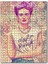Punkçu Tişörtlü Frida Kahlo Tarz Görsel 255 Parça Puzzle Yapboz Mdf (Ahşap) 1