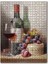 Yıllanmış Şarap, Kadeh, Üzüm ve Erik 255 Parça Puzzle Yapboz Mdf (Ahşap) 1