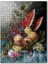 Sepette Dilim Karpuzlar ve Taze Meyveler 120 Parça Puzzle Yapboz Mdf (Ahşap) 1