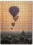 Sisler Içindeki Şehir ve Sıcak Hava Balonları 120 Parça Puzzle Yapboz Mdf (Ahşap) 1