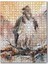 Karlı Dalda Sert Bakışlı Şahin 120 Parça Puzzle Yapboz Mdf (Ahşap) 1