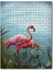 Gölde Bir Çift Flamingo 120 Parça Puzzle Yapboz Mdf (Ahşap) 1