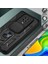 Apple iPhone 12 Kılıf Kamera Korumalı Sürgülü Vega Yüzüklü Armor Military Tank Zırh Lacivert 4
