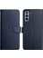 Samsung Galaxy S21 Için Işlevli Deri Nappa Doku Telefon Kılıfı (Yurt Dışından) 1