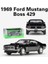 1:24 1969 Ford Mustang Patron 429 Araba 1