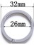 3 Adet Titanyum Yuvarlak Karabina Bahar Yapış Kanca Anahtarlık Toka Dıy 18- 32MM (Yurt Dışından) 4