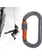 Kilitleme Carabiner Alüminyum Alaşım Köpek Tasma Koşum Hamak Kamp O Vida Kilitleme (Yurt Dışından) 2