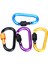 10 Adet Renkli Tırmanma Ekipmanları D-Ring Carabiner Toka Somun Kaya Anahtarlık (Yurt Dışından) 3