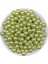 10MM Açık Yeşil Cam Inci Boncuk, Takı Aksesuar Yapım Boncuğu (50GR,-38ADET) 1