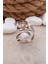 Topaz Taşlı Damla Elişi Gümüş Yüzük 3315 1