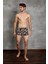 1817 Erkek Modal Kıbrıs Baskılı Torbalı Normal Paça Boxer 1