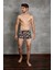 1817 Erkek Modal Kıbrıs Baskılı Torbalı Normal Paça Boxer 2