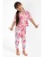 Rolyply Love Pembe Kız Çocuk Gömlek Pijama Takımı 1