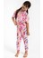 Rolyply Love Pembe Kız Çocuk Gömlek Pijama Takımı 3