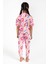 Rolyply Love Pembe Kız Çocuk Gömlek Pijama Takımı 5