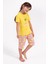 Lemon Girl Sarı Kız Çocuk Kapri Takım 1