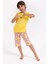Lemon Girl Sarı Kız Çocuk Kapri Takım 3