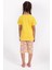 Lemon Girl Sarı Kız Çocuk Kapri Takım 5