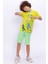 Rale Limon Sarısı Erkek Çocuk Bermuda Takım 2