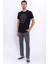 Run On The Wild Side Siyah Erkek Slim Fit Takım 1
