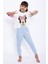 Trending Minnie Krem Kız Çocuk Eşofman Takımı 2