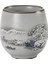 1 Adet Çin Seramik Çay Kupası Beyaz Porselen Kung Fu Bardaklar Kolu ile Drinkware Şarap Kahve Kupa Teacup Toptan | Teacups (Kar Sahnesi) 1