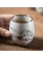 1 Adet Çin Seramik Çay Kupası Beyaz Porselen Kung Fu Bardaklar Kolu ile Drinkware Şarap Kahve Kupa Teacup Toptan | Teacups (Kar Sahnesi) 4