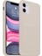 Apple iPhone Xs Max Silikon Case Mikrofiber Iç Arka Koruma Telefon Kılıfı Gri 1