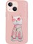 iPhone 13 Için Hayvan Desenli Tpu Kılıf Açık Pembe (Yurt Dışından) 1