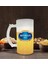 Kişiye Özel Bira Logolu Buzlu Cam Bira Bardağı 50CL-2 1