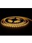 12 Volt 3 Çipli Sarı Amber Şerit Led İç Mekan IP20 M/60 Led 5 Metre 2