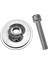 1 1/8 "M6X35MM Cıvata Ile Headset Kök Top Yol Mtb Bisiklet Gümüş Için Set 4