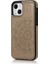 Apple iPhone 13 Mini Için Pu Deri Kaplamalı Tpu Mandala Çiçek Desenli Standlı Çizilmeye Dayanıklı Telefon Kılıfı - Gri (Yurt Dışından) 2