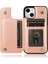 Apple iPhone 13 Mini Için Pu Deri Kaplamalı Tpu Mandala Çiçek Desenli Standlı Çizilmeye Dayanıklı Telefon Kılıfı - Gül Altın (Yurt Dışından) 1