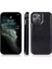 Apple iPhone 13 Için Pu Deri Kaplamalı Tpu Manyetik Tokalı Standlı Kartlıklı Çizilmeye Dayanıklı Kılıf - Siyah (Yurt Dışından) 4