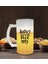 Gift Happy Beer Day Tasarımlı Buzlu Cam Bira Bardağı 50CL-1 1